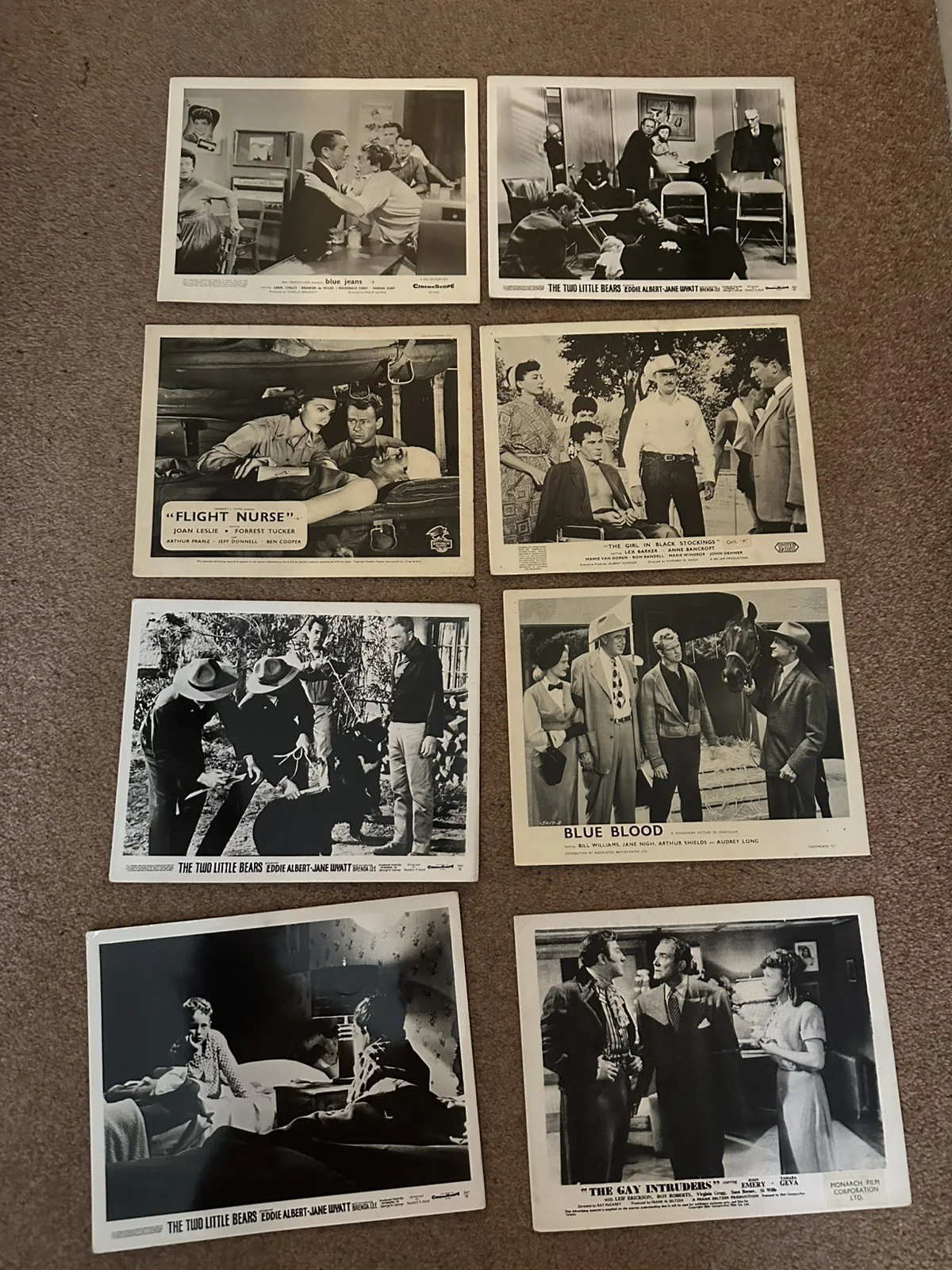 Bundle Of 40 Rare Original Lobby Cards .. Telly Savalas Rip Torn Sean Connery, изображение 3
