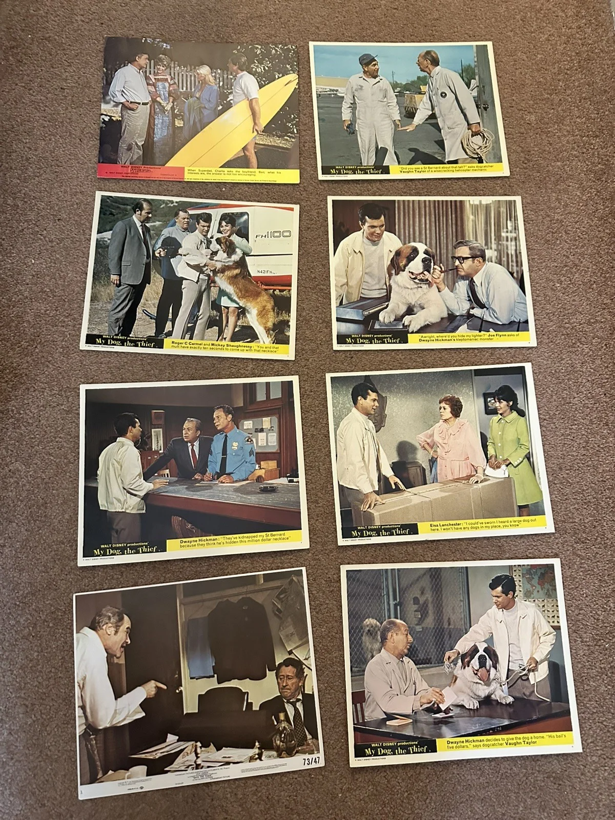 Bundle Of 40 Rare Original Lobby Cards .. Telly Savalas Rip Torn Sean Connery, изображение 4