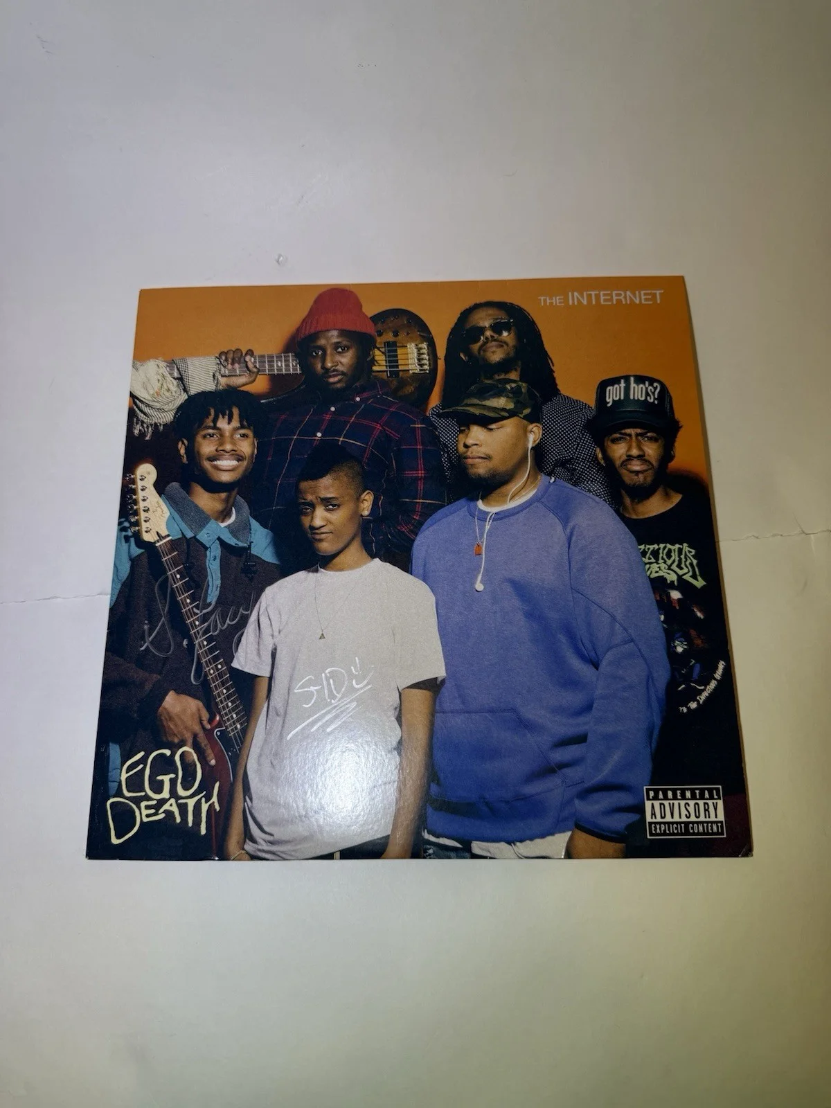 DUAL SIGNED Steve Lacy + Syd Bennett The Internet Ego Death Autograph Vinyl RARE, изображение 5