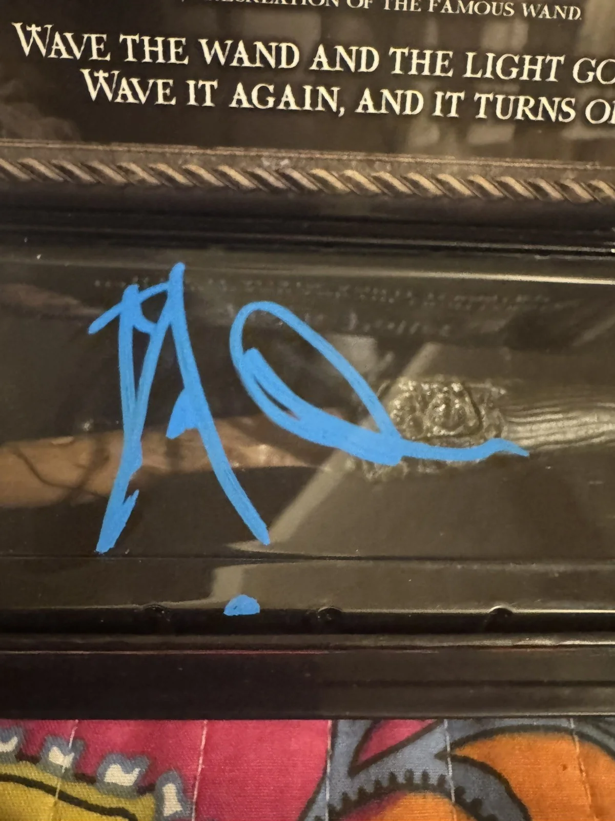 DANIEL RADCLIFFE SIGNED AUTOGRAPHED HARRY POTTER ILLUMINATING WAND JSA COA, image 5