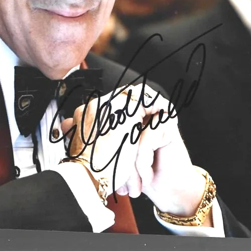Original Hand Signed Elliot Gould "Oceanm's Eleven" autograph on 8 x 10 photo, image 2