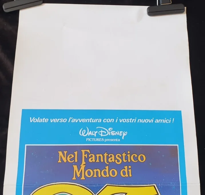Original Italian OZ Poster 34x70 Walt Disney Fairuza Balk Walter Murch, изображение 3
