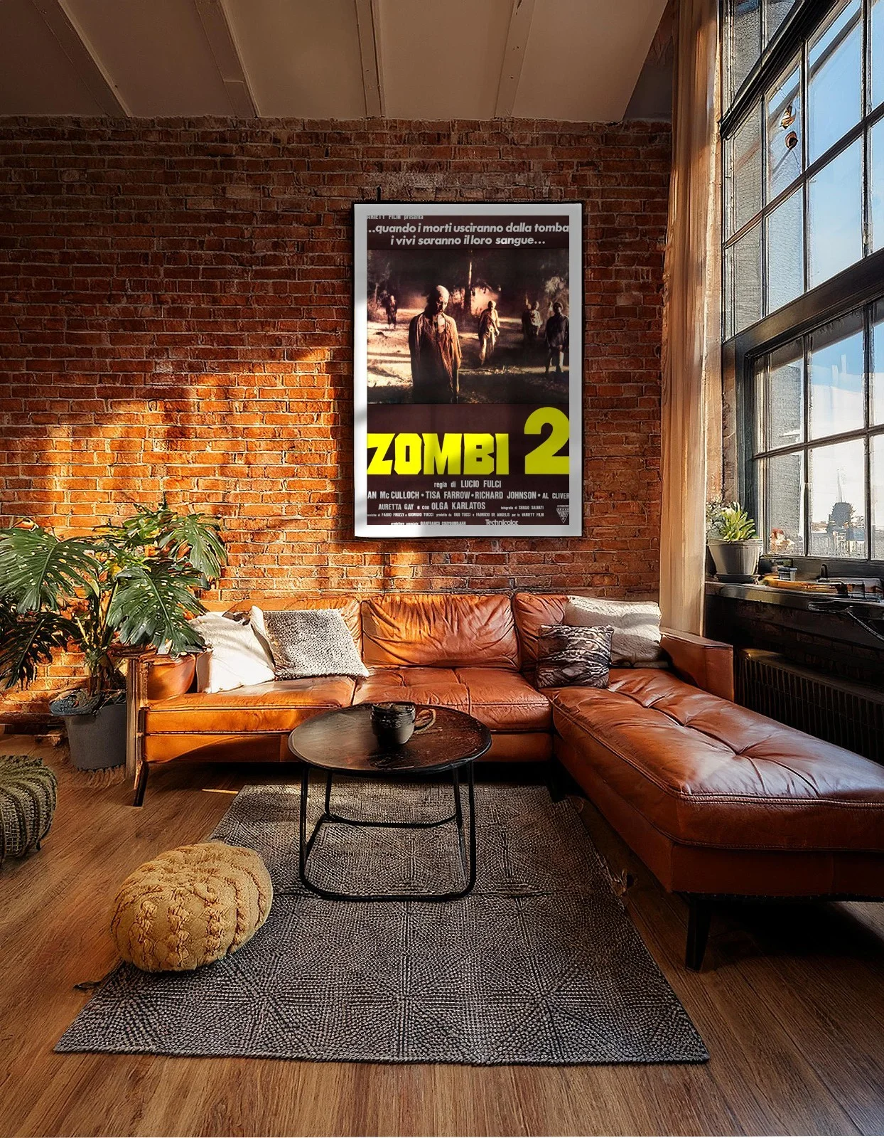 Zombi 2 - 1979 Italian Zombie Horror Restored 27.2" x 41" US One Sheet, image 3