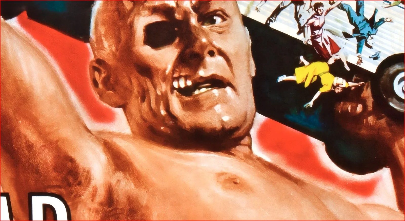 War of the Colossal Beast - 1958 Sci-FI b-movie 27.2" x 41" US Poster, изображение 5