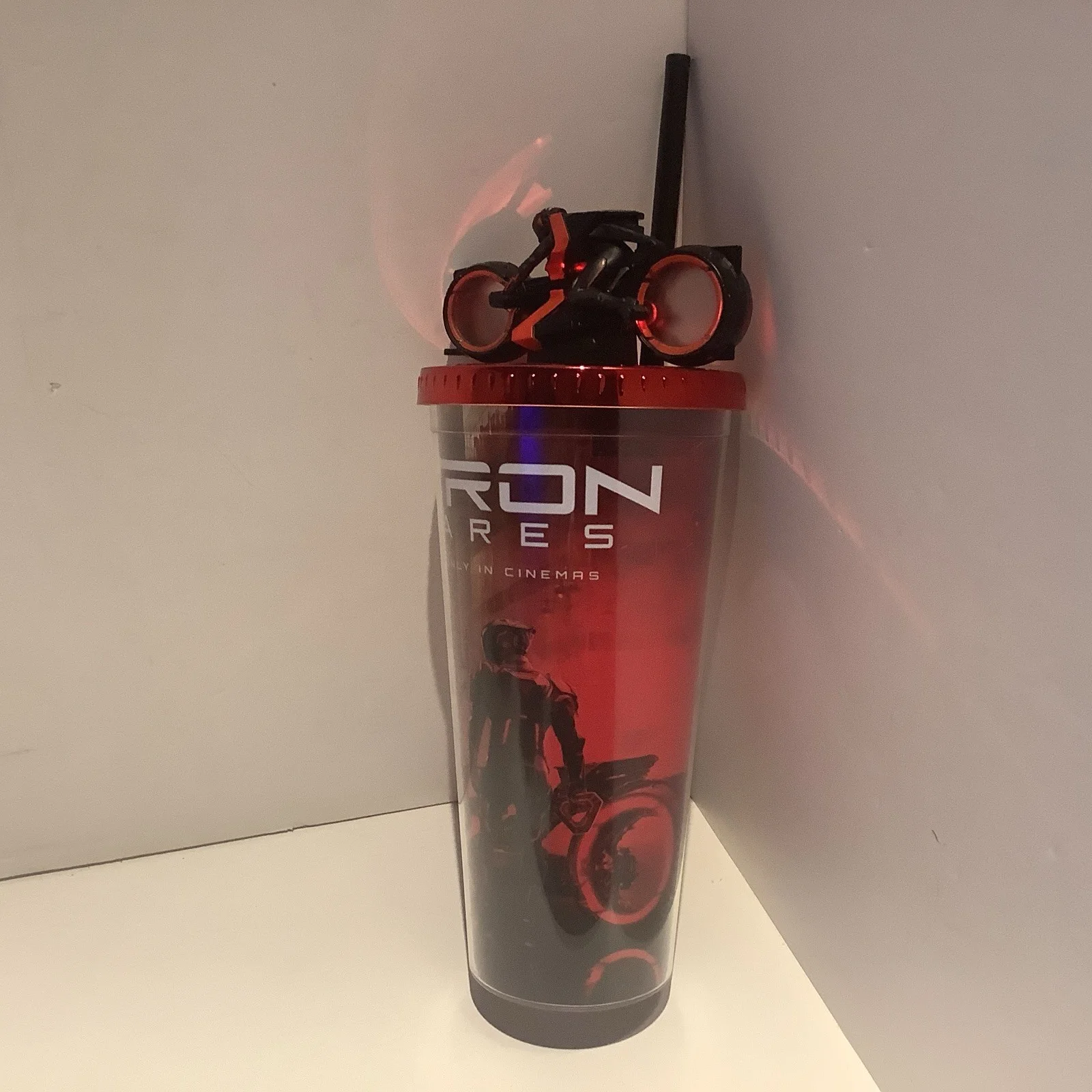 TRON ARES Light Up Cup 0.5L | Limited Edition Vue Cinema Exclusive Disney, image 4