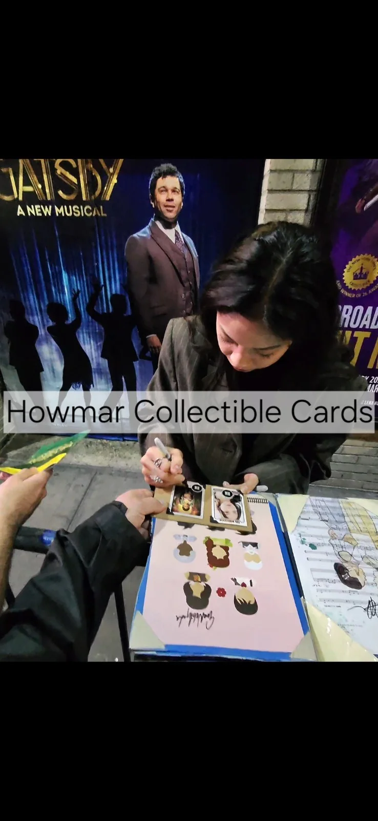 Eva Noblezada — Eva Noblezada Custom Signed Card - Sally Bowles In Cabaret At The Kit Kat Club, изображение 5