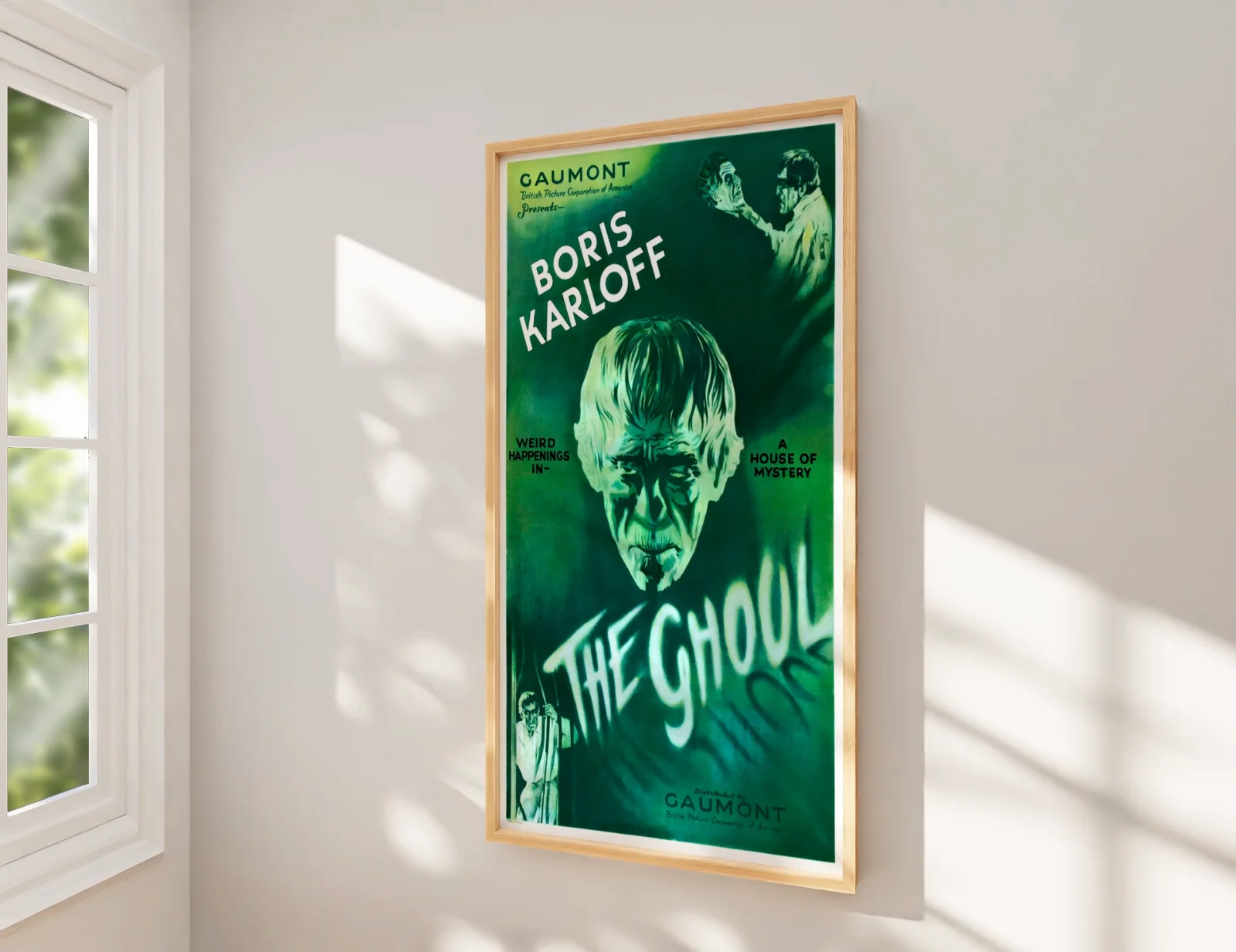 The Ghoul - 1933 Horror / Mystery Restored 27.2" x 41" US One Sheet Poster, изображение 2