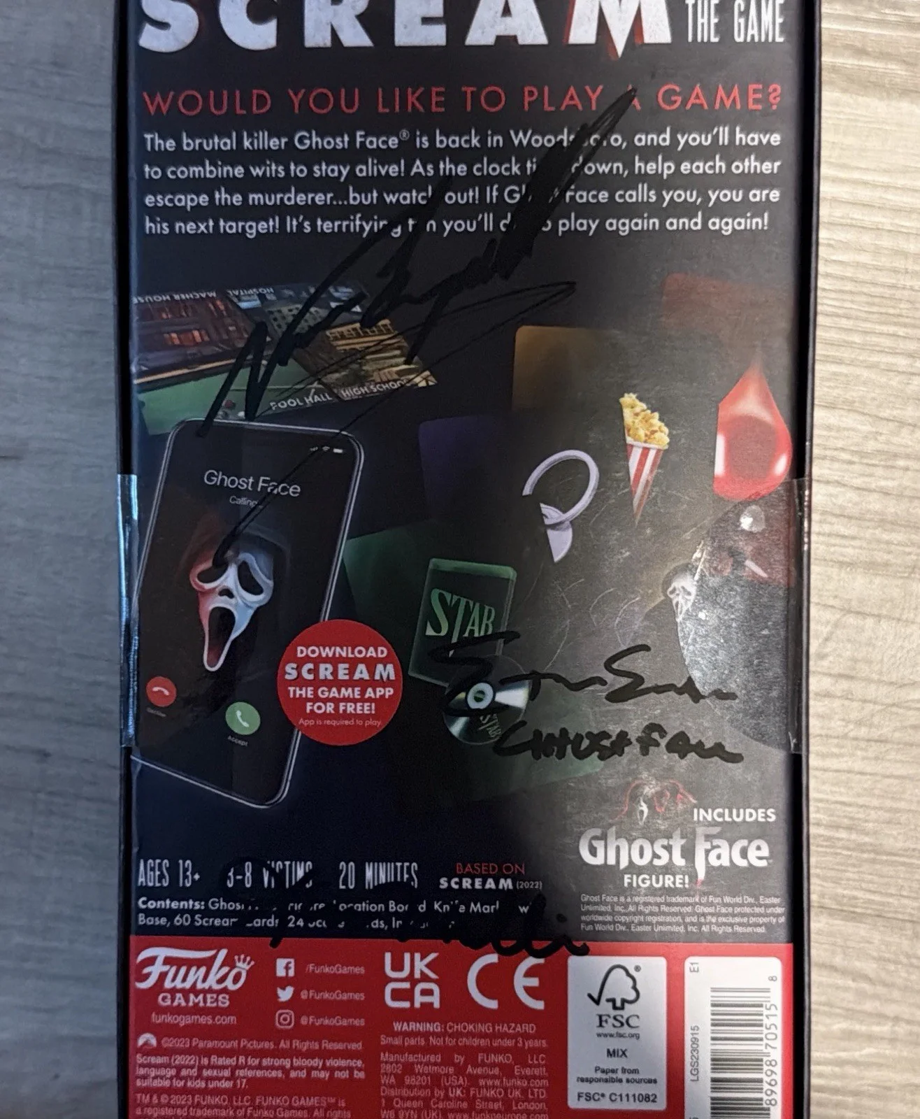 Screen cast signed Courtney Cox Neve Campbell ext read DESC, image 2