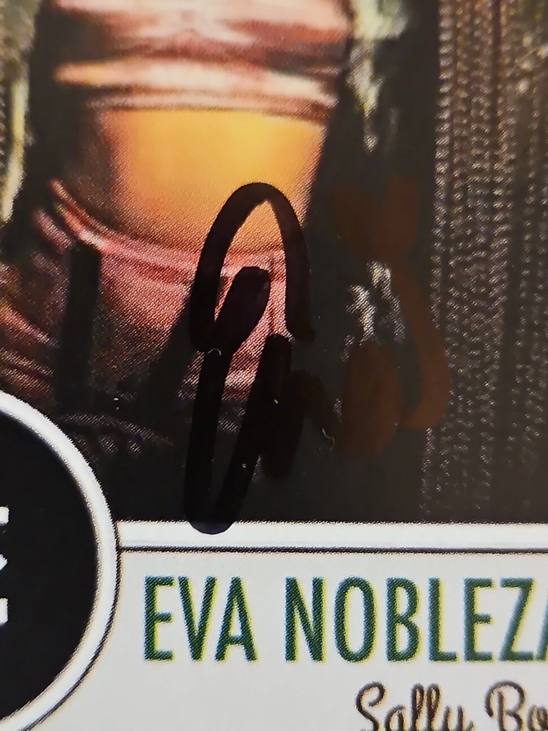Eva Noblezada — Eva Noblezada Custom Signed Card - Sally Bowles In Cabaret At The Kit Kat Club, изображение 2