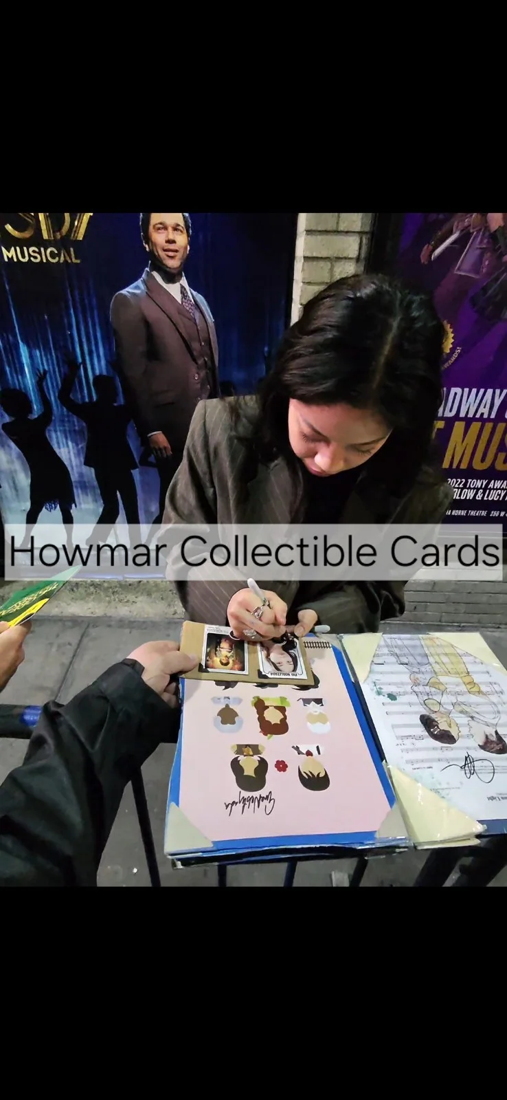 Eva Noblezada — Eva Noblezada Custom Signed Card - Sally Bowles In Cabaret At The Kit Kat Club, изображение 4