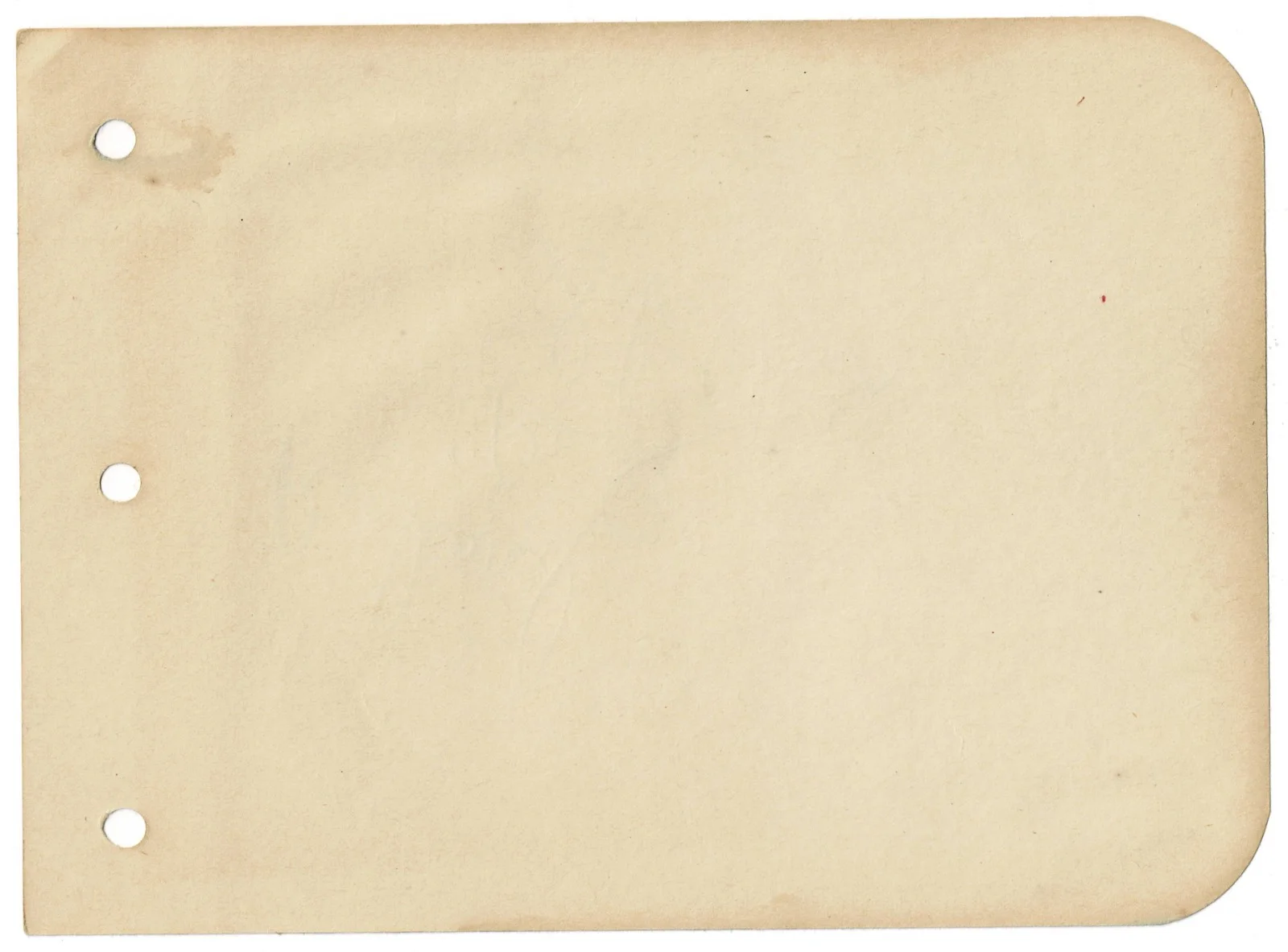 Red Skelton — Richard Red Skelton Early Vintage Signed Autograph Page - Rare Full Signature, image 3