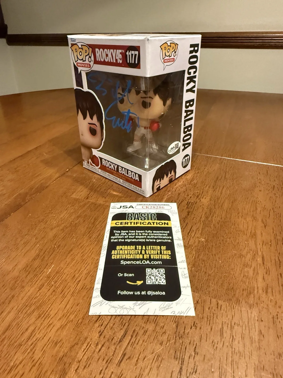 Bill Conti — Bill Conti Signed Funko Pop! 1177 Signed Autograph Rocky Balboa 45th CK28286
