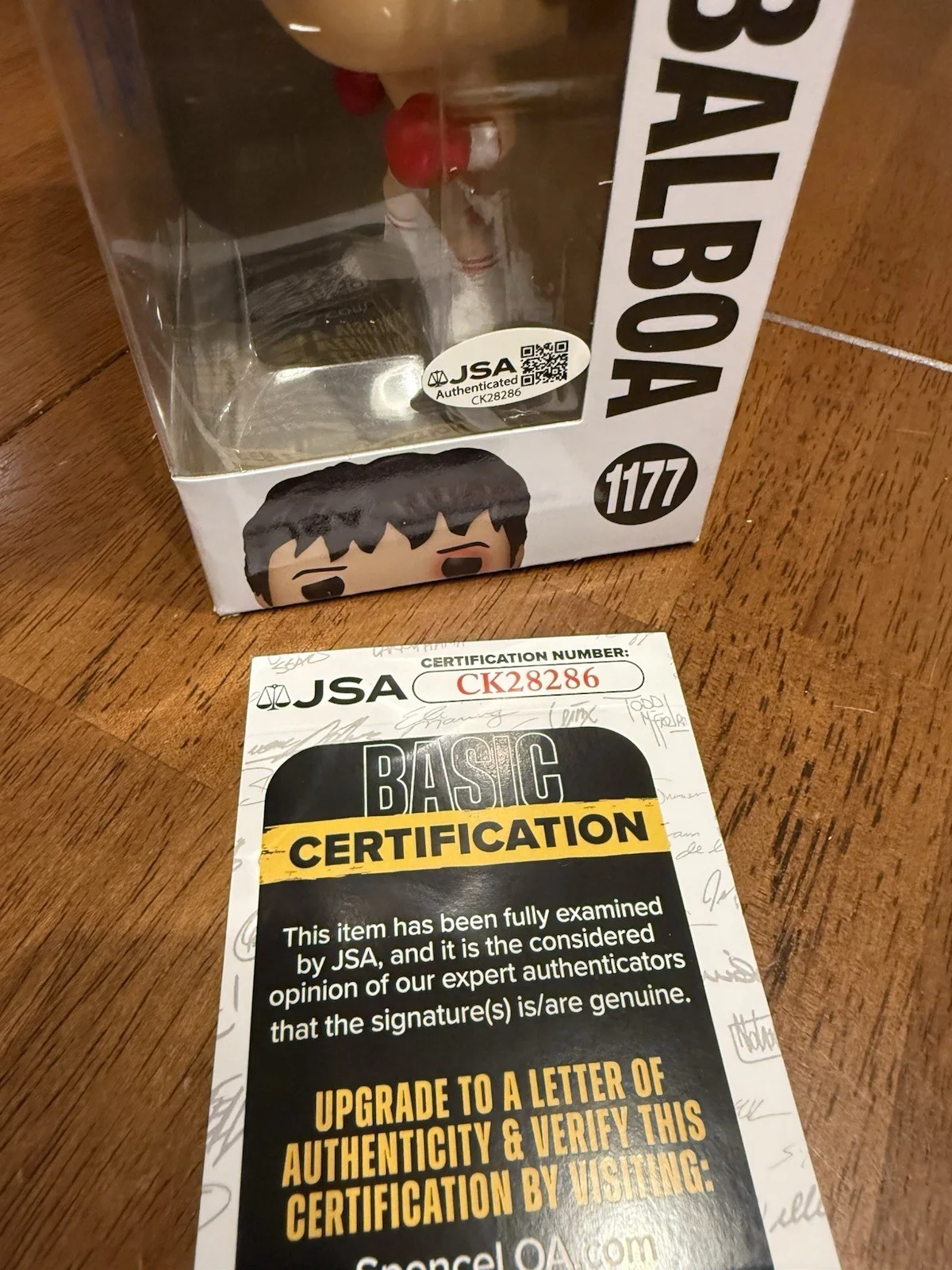 Bill Conti — Bill Conti Signed Funko Pop! 1177 Signed Autograph Rocky Balboa 45th CK28286, image 3