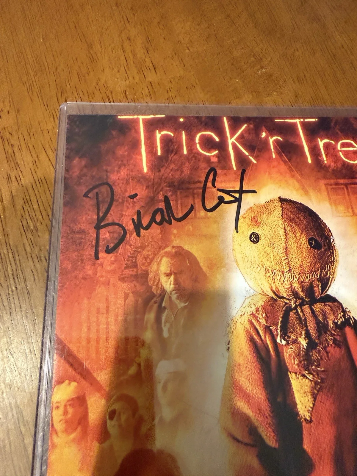 Brian Cox — Brian Cox Rare Autographed Signed Trick R Treat 8x10 photo JSA #4, изображение 4