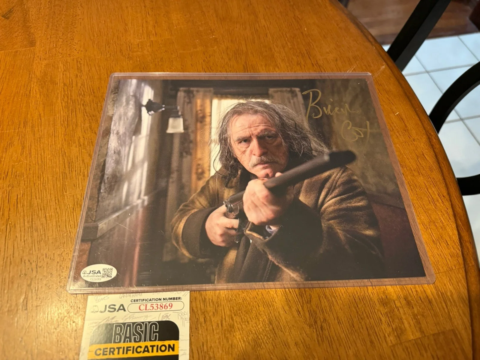 Brian Cox — Brian Cox Rare Autographed Signed Trick R Treat 8x10 photo JSA #2, изображение 4