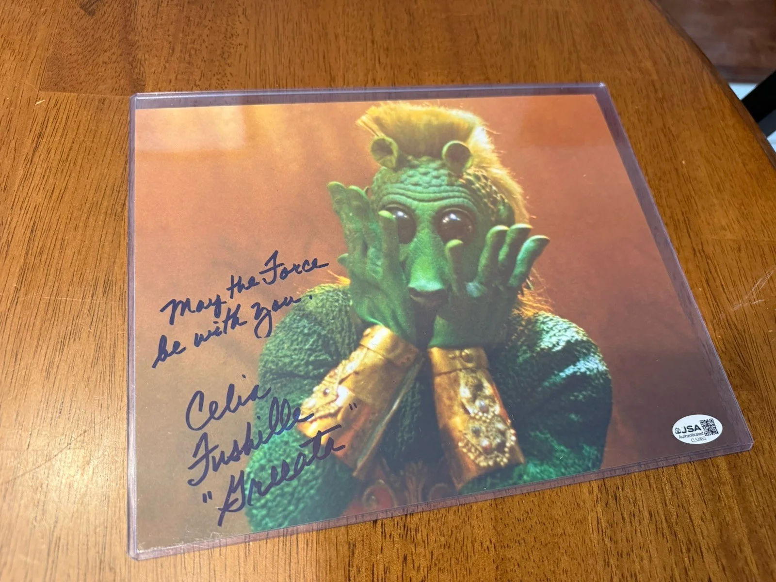 Celia Fushille — CELIA FUSHILLE Signed Autograph 8x10 Photo STAR WARS GREEATA JSA 2, image 3