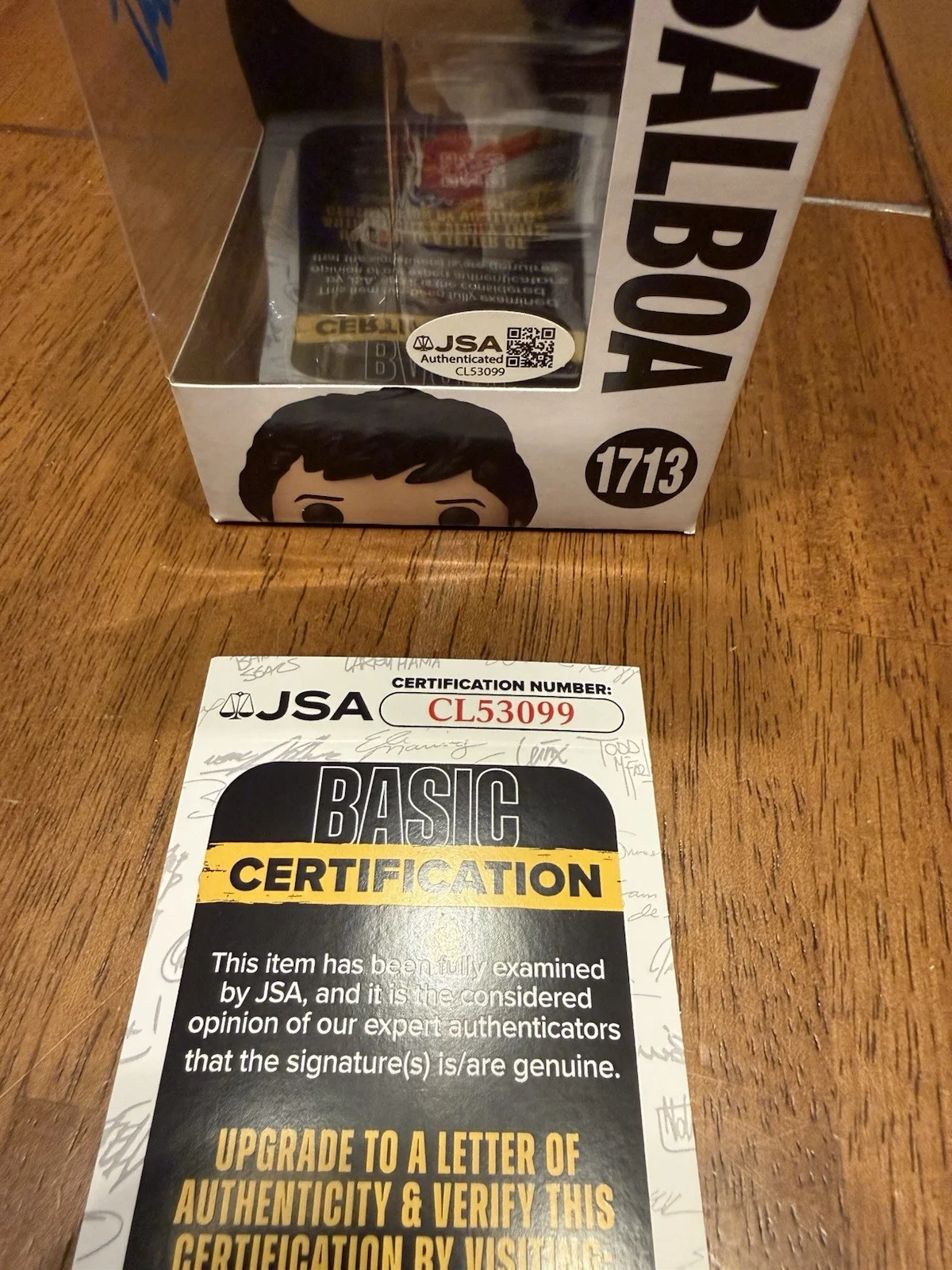 Bill Conti — Bill Conti Signed Funko Pop! 1713 Pop Autograph Rocky Balboa Composer CL53099, изображение 2