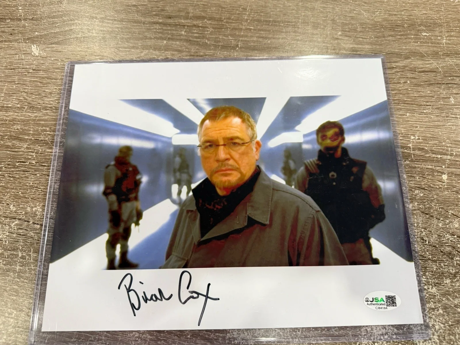 Brian Cox — Brian Cox Rare Autographed Signed X-men X2 8x10 Stryker photo JSA CJ84184