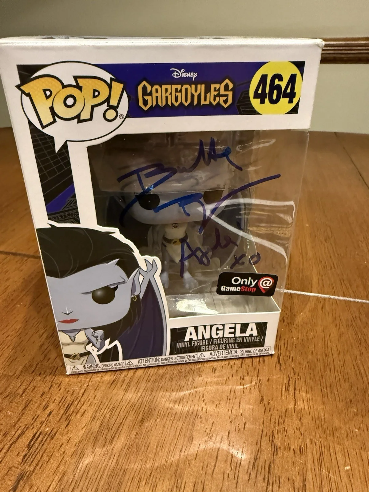 Brigitte Bako — Brigitte Bako Angela Funko Pop #464 Gargoyles JSA CK28326, изображение 2