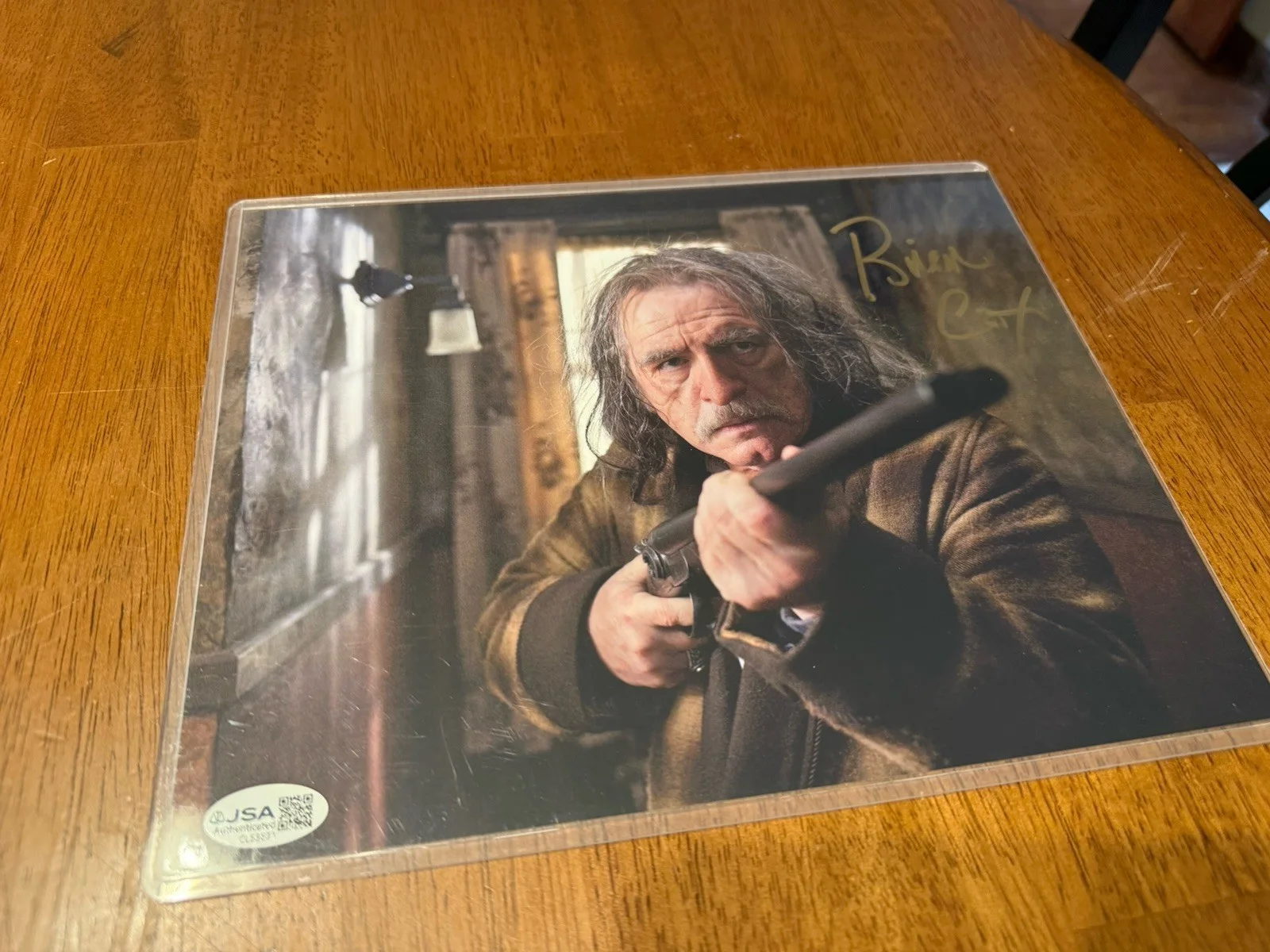 Brian Cox — Brian Cox Rare Autographed Signed Trick R Treat 8x10 photo JSA, изображение 3