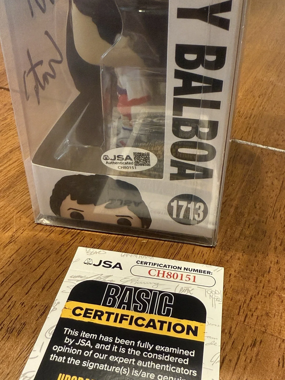 Bill Conti — Bill Conti Signed Funko Pop! 1177 Pop Autograph Rocky Balboa 45th Rare Composer, изображение 3