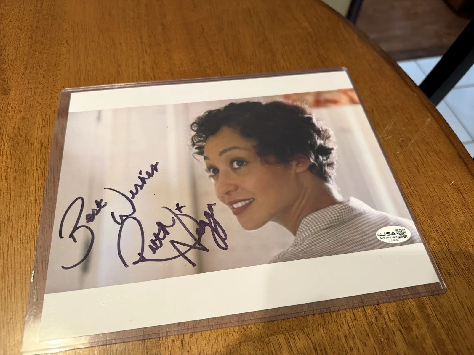 RUTH NEGGA SIGNED 8X10 PHOTO AUTOGRAPH JSA LOVING, изображение 3