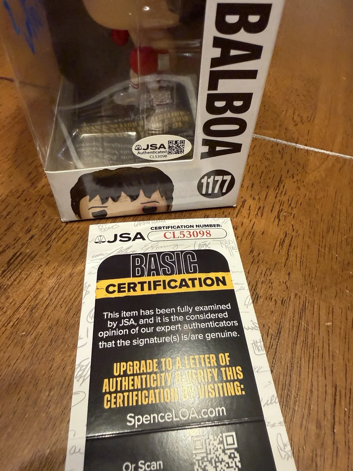 Bill Conti — Bill Conti Signed Funko Pop! 1177 Pop Autograph Rocky Balboa Composer CL53098, image 3