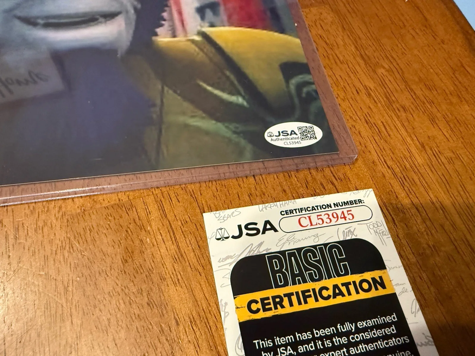 STEVE BLUM SIGNED 8x10 PHOTO ZEB ORRELIOS STAR WARS REBELS JSA COA Authenticated, изображение 2