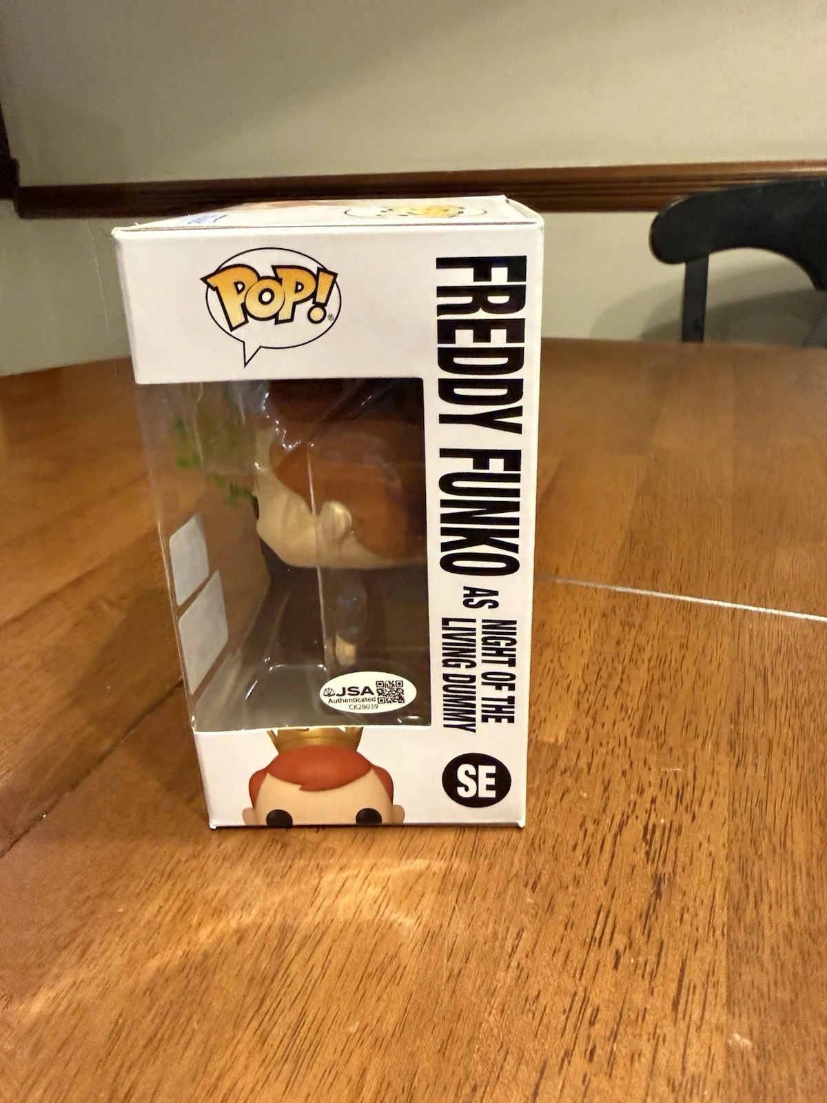 TIM JACOBUS — TIM JACOBUS SIGNED Freddy The Living Dummy POP FUNKO GOOSEBUMPS JSA COA CK28039, image 4