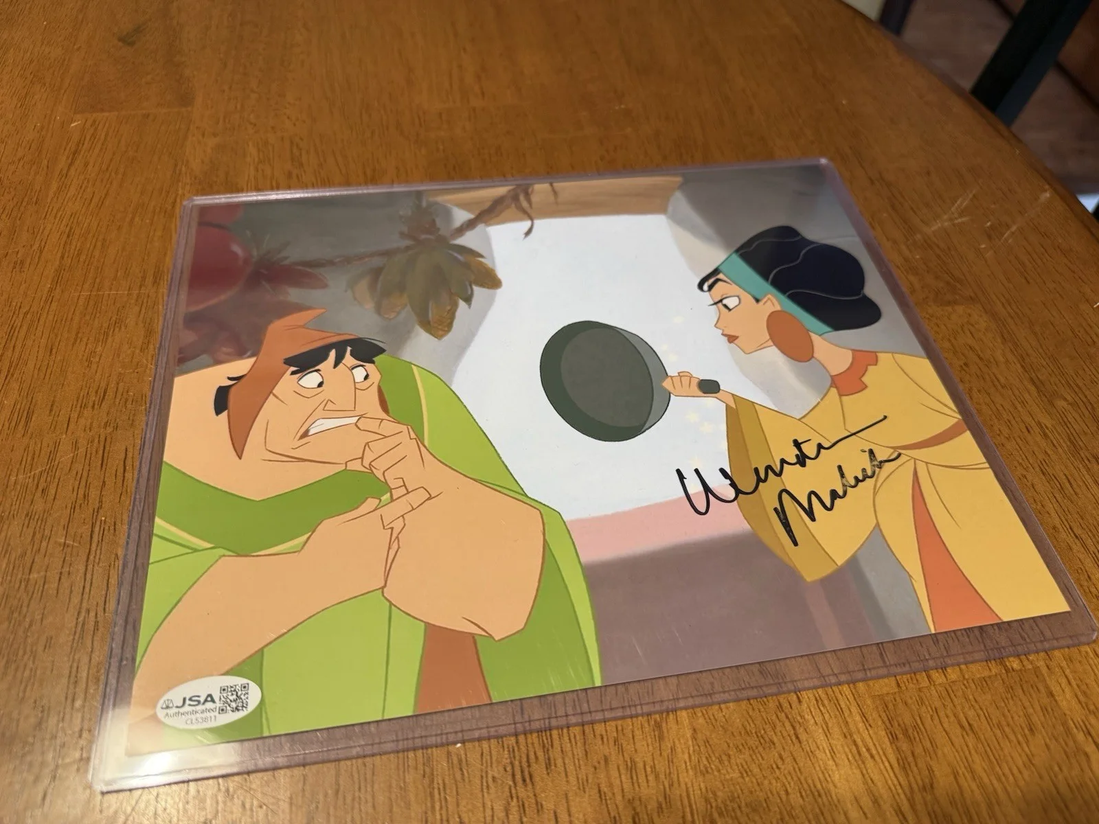 Wendie Malick — Wendie Malick Signed The Emperor's New Groove 8x10 Photo Autograph JSA COA, изображение 3