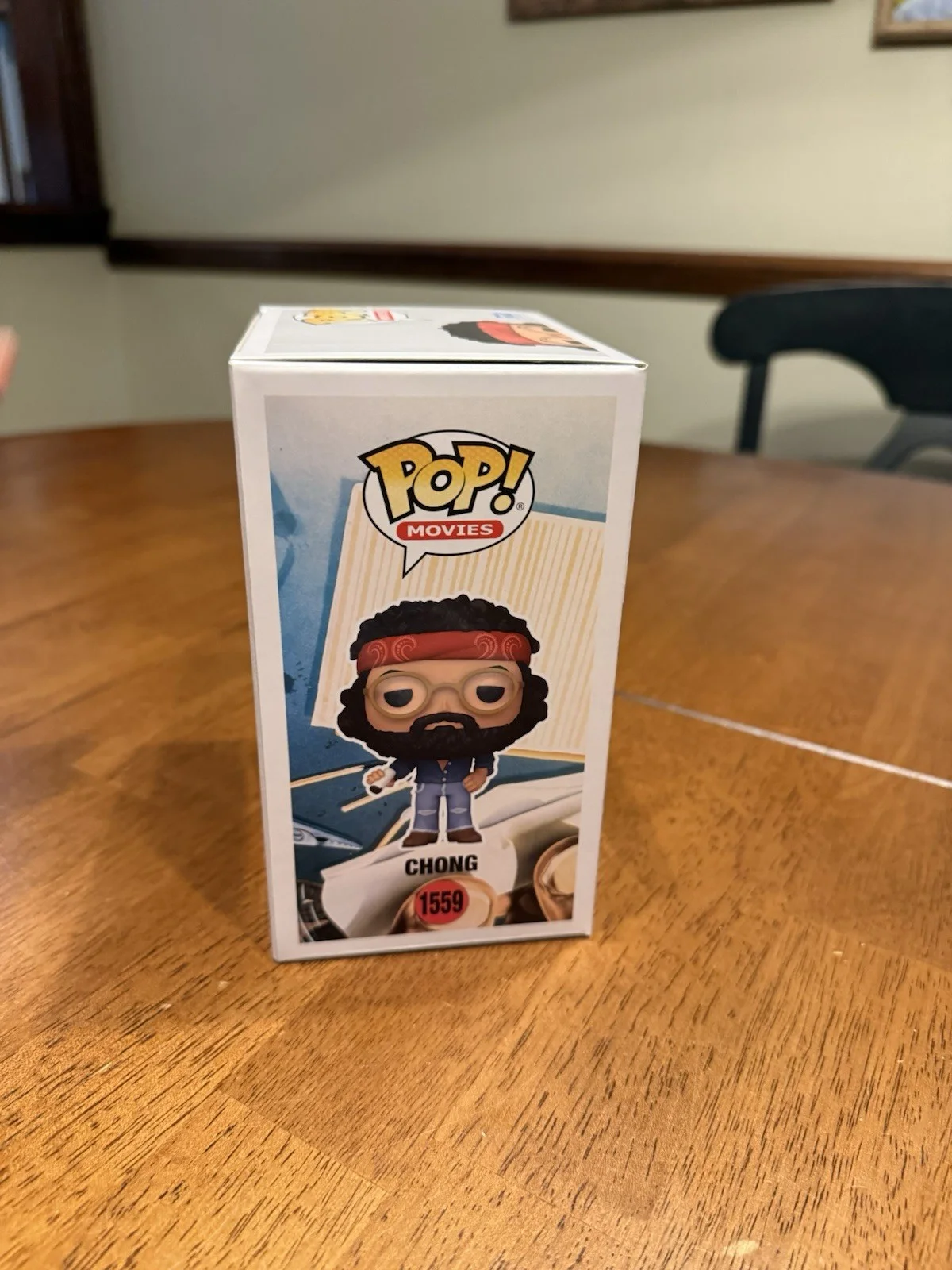 Tommy Chong — Tommy Chong Autographed Signed Funko Pop #1559 (Blue Auto) JSA, image 5