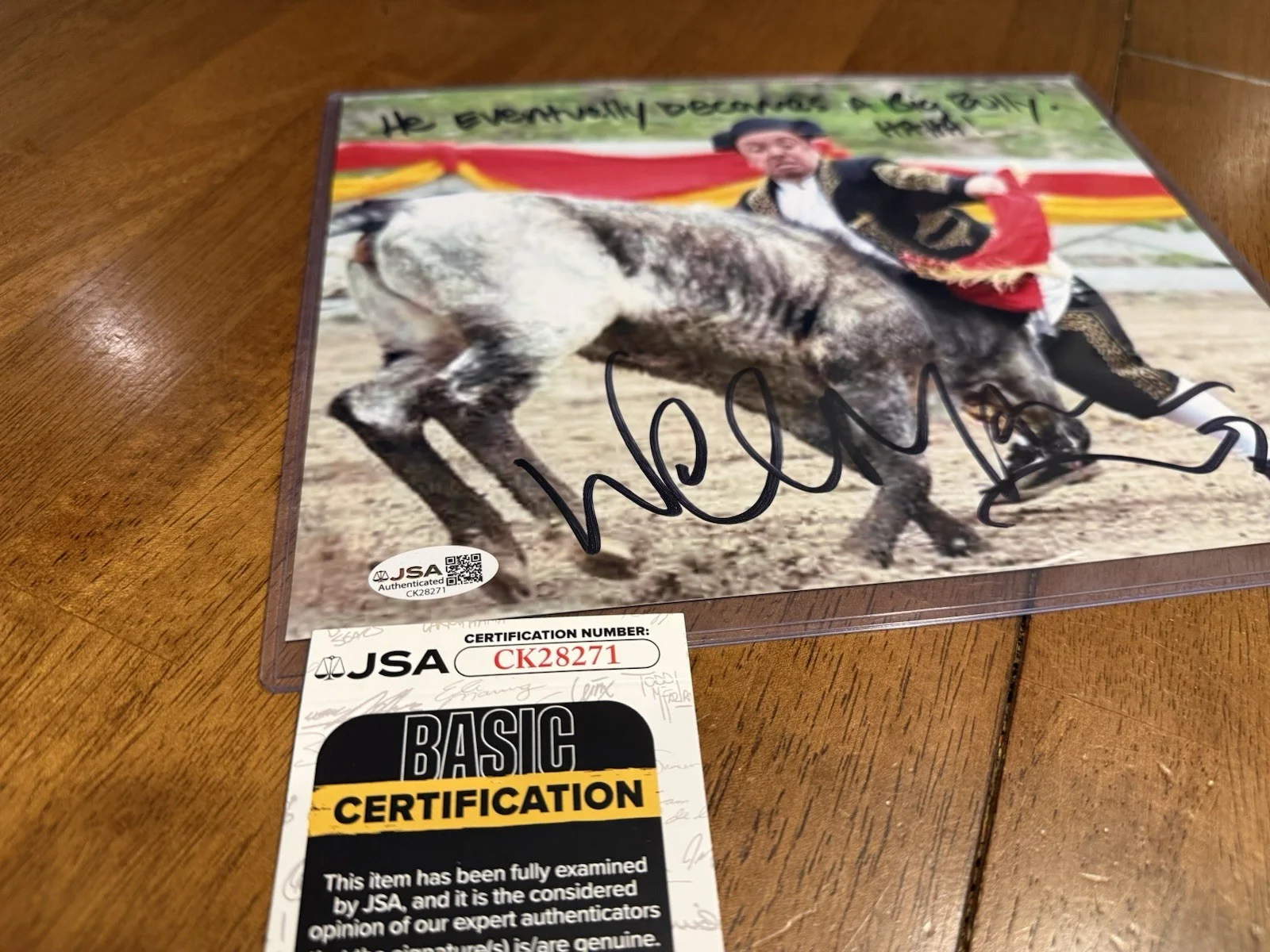 Weeman — Wee Man Signed Autographed 8X10 Photo Jackass JSA CK28271, image 2