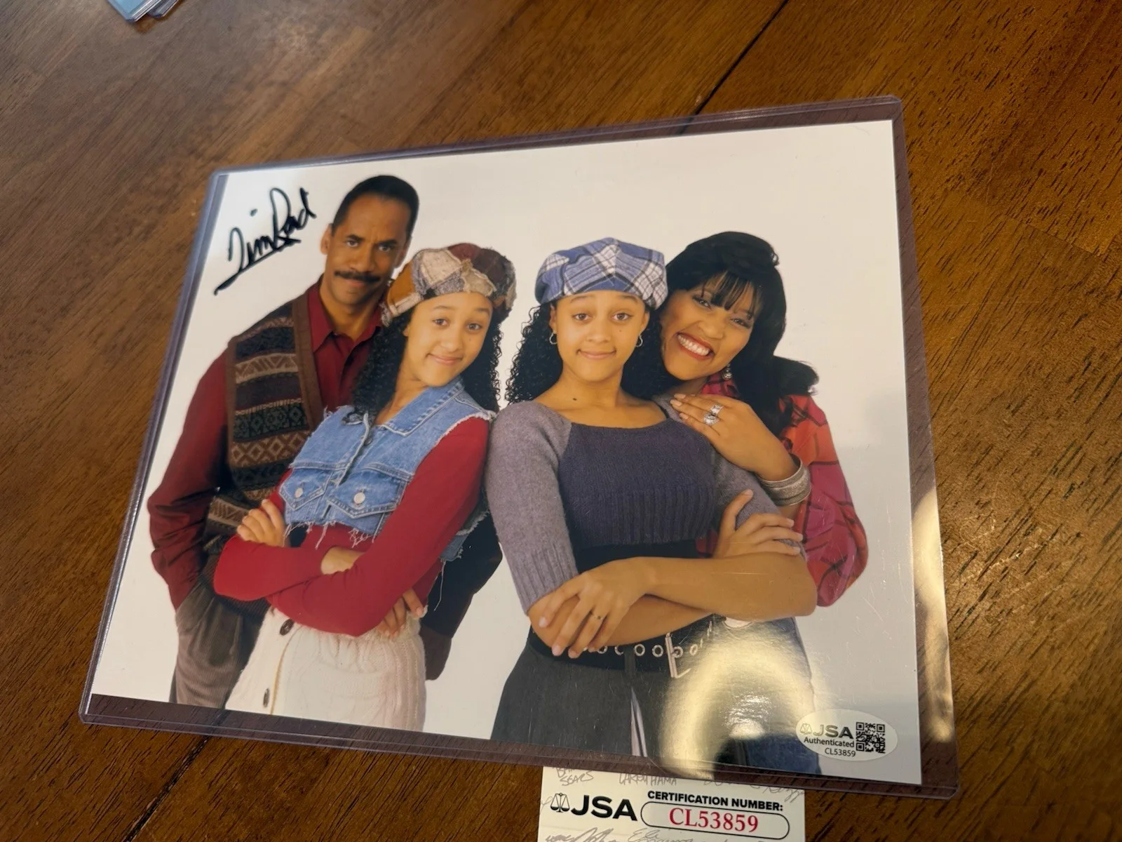 Tim Reid Hand Signed Autograph 8x10 Photo JSA COA Sister Sister, image 3