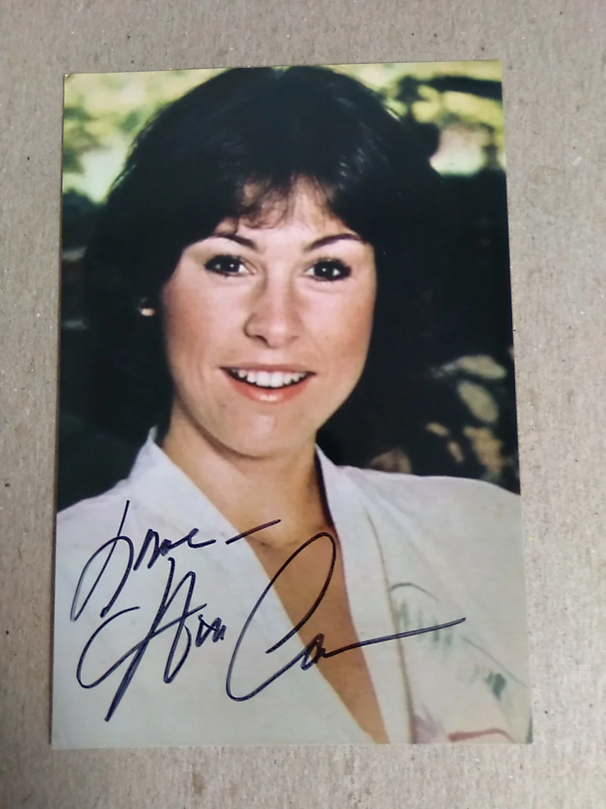 Diana Canova Actress Autographed 6x4 Photo Signed Corinne Tate Flotsky 1977-1981, изображение 2