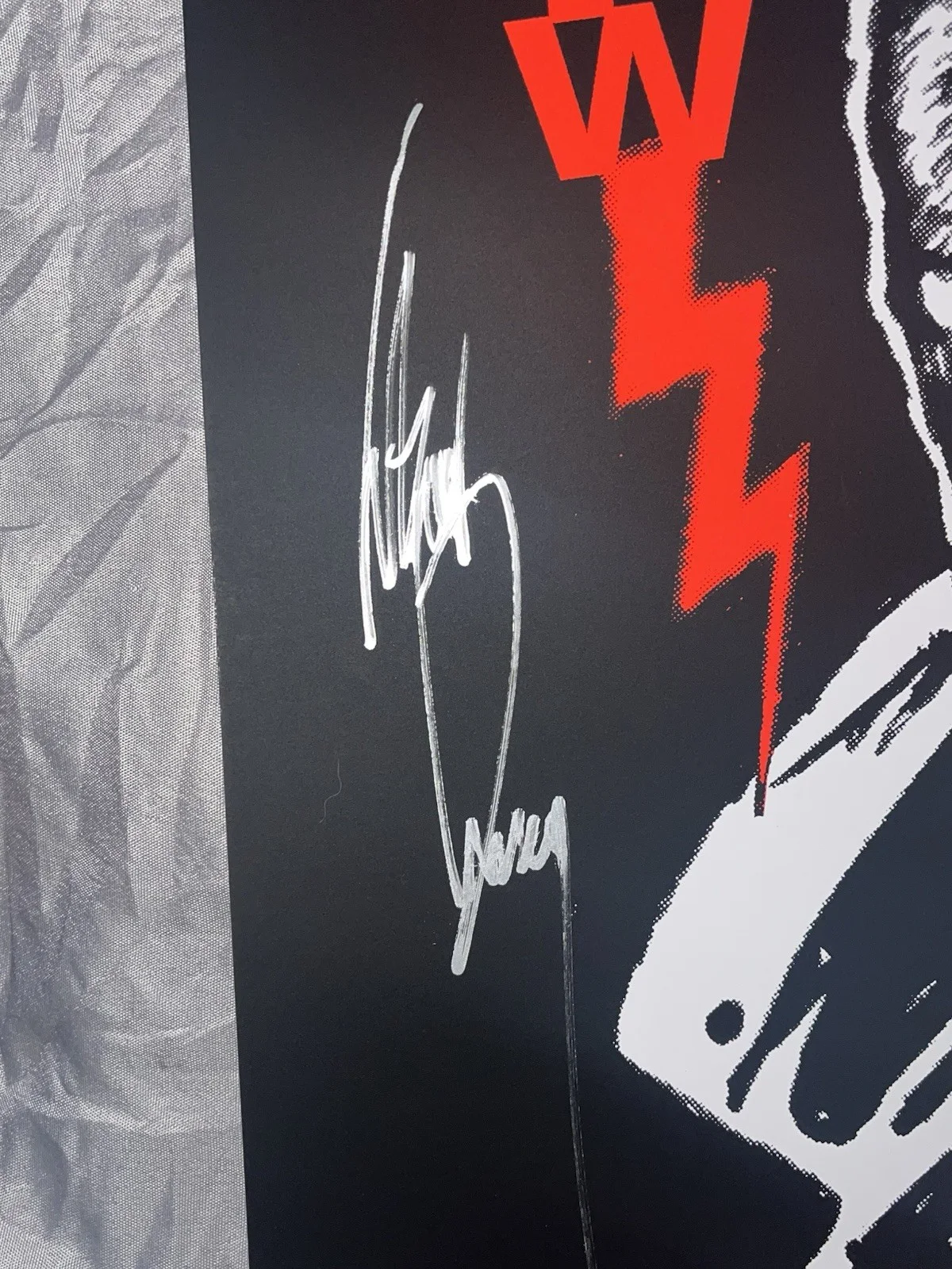 Danzig Sings Elvis Lot Signed Poster & Shirt Samhain Misfits Autograph #175/200, image 3