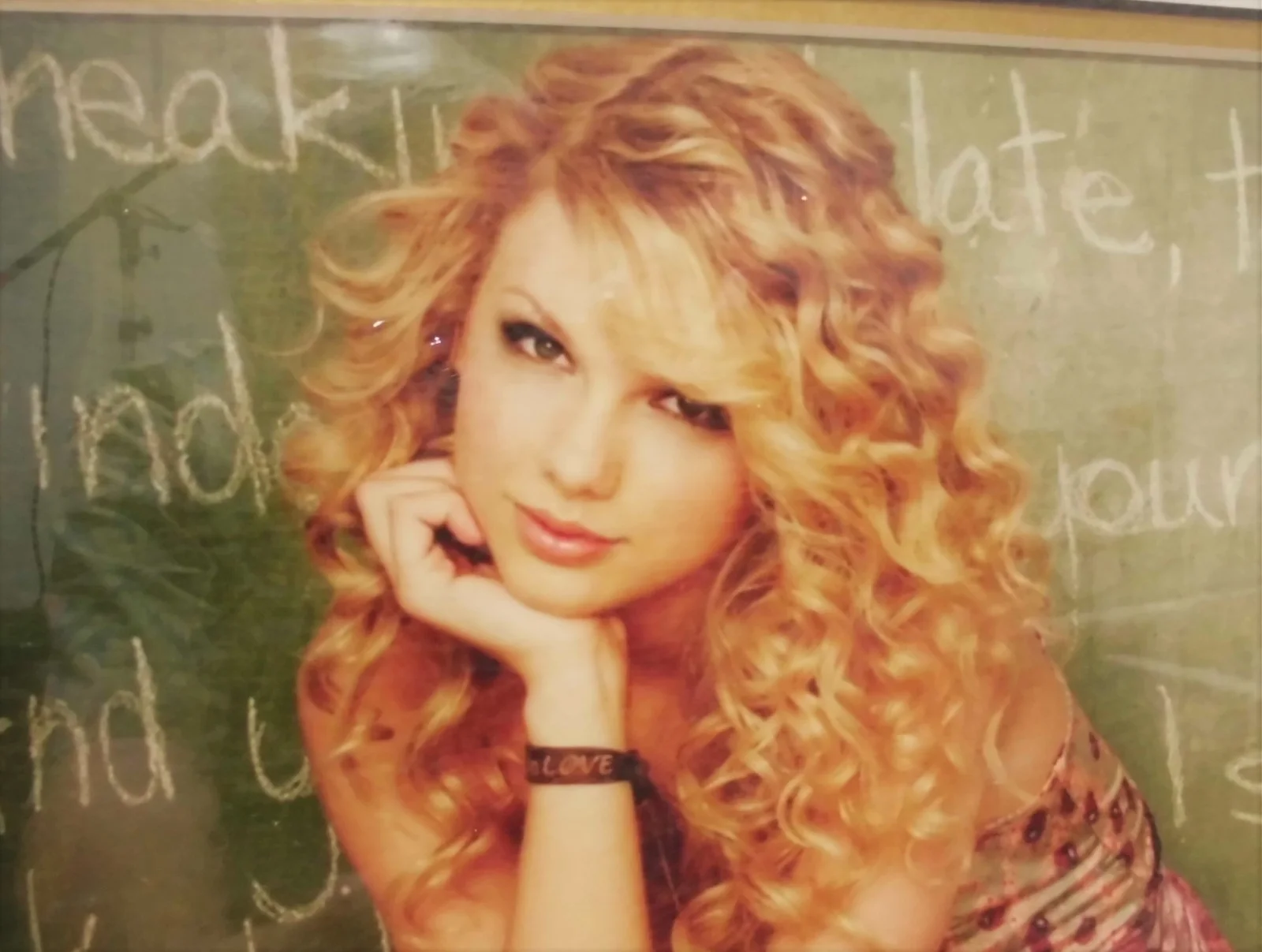 MILLIONAIRE GALLERY / FRAMED & SIGNED TAYLOR SWIFT DISPLAY FOR "Fearless Album", image 4