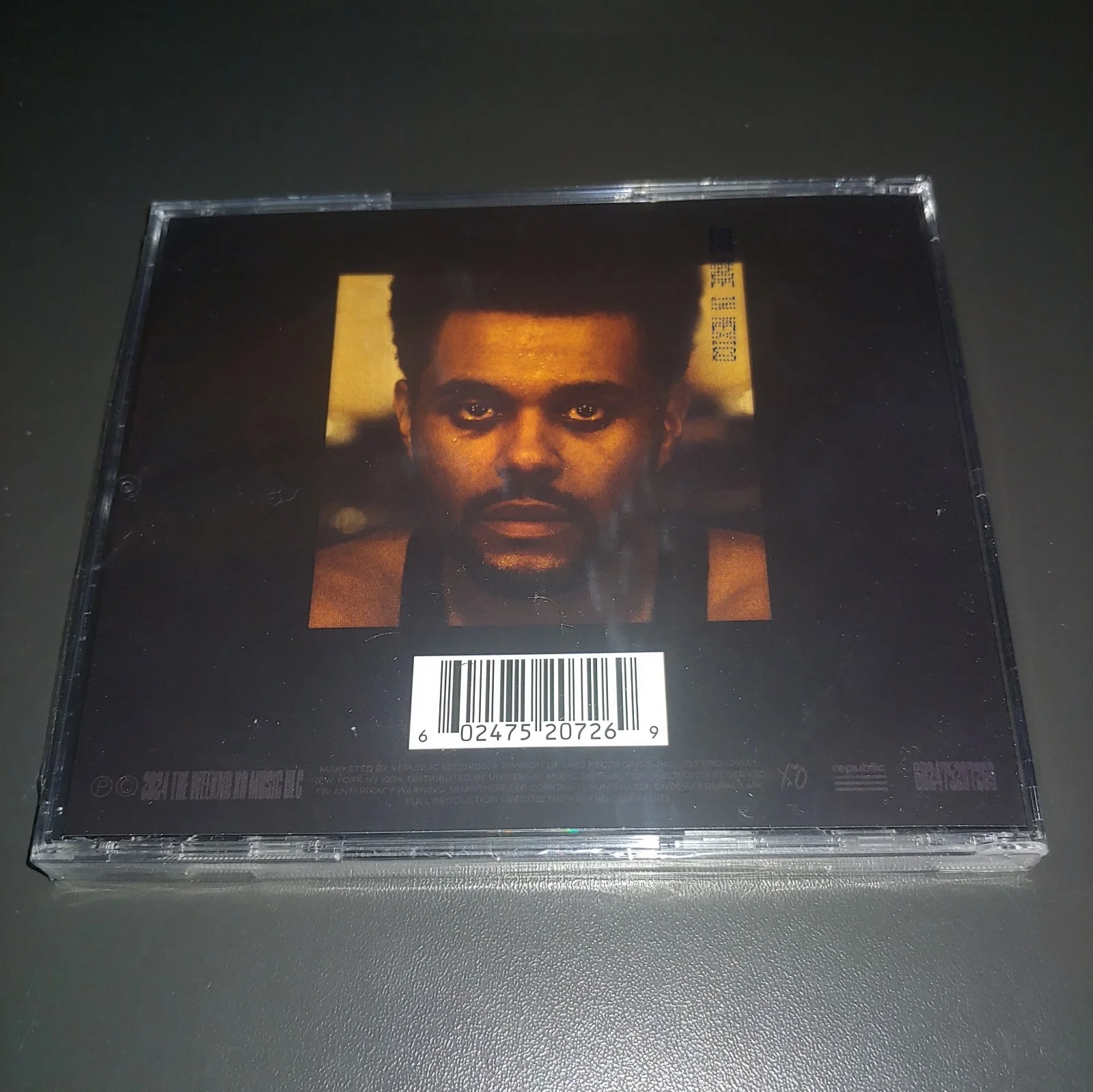The Weeknd Hurry Up Tomorrow CD SIGNED Autographed Insert Art Card New SEALED, image 5