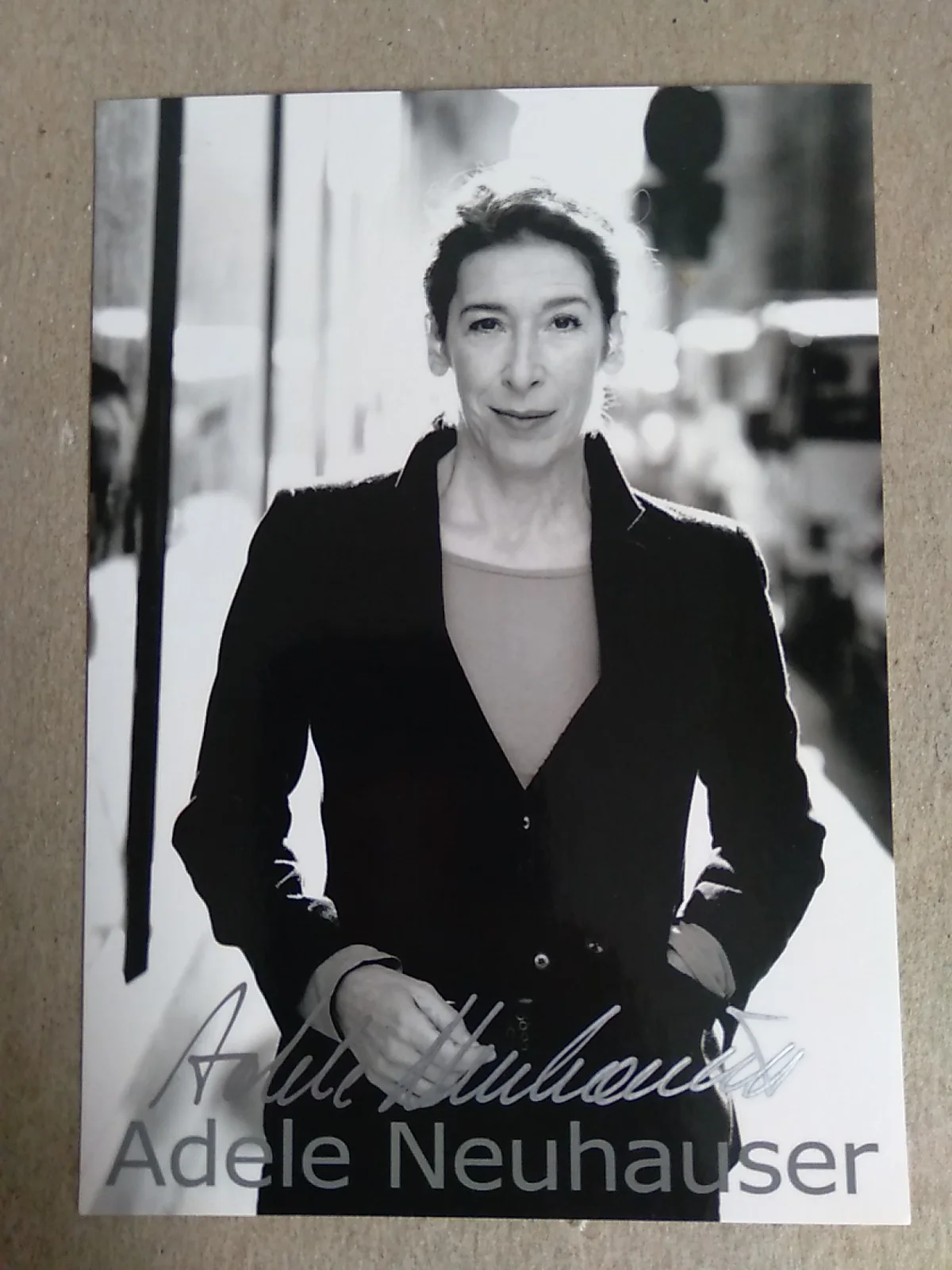 Adele Neuhauser Austrian Actress Autographed 6x4 Photo Signed, image 2