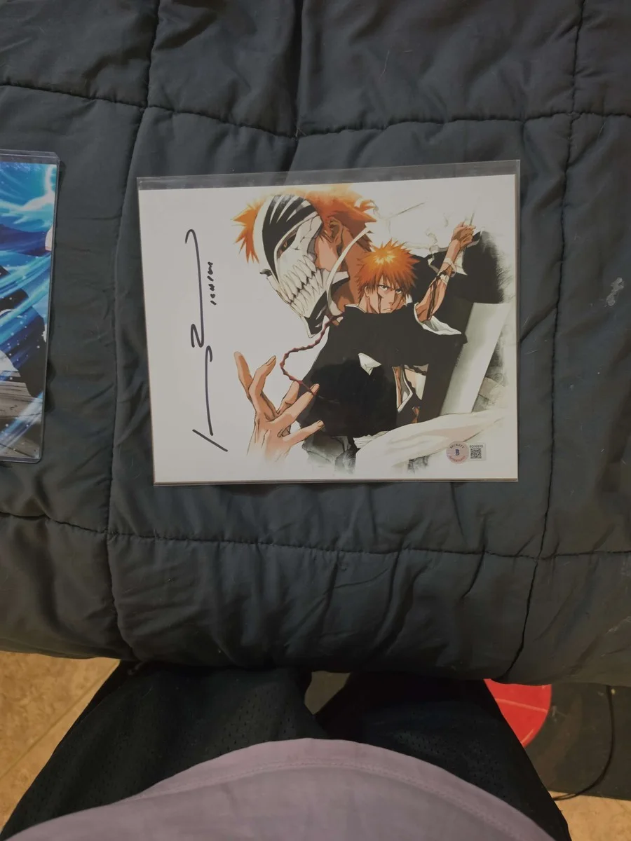 Johnny Yong Bosch — Johnny Yong Bosch Signed Bleach Ichigo Kurosaki 8x10 Photo