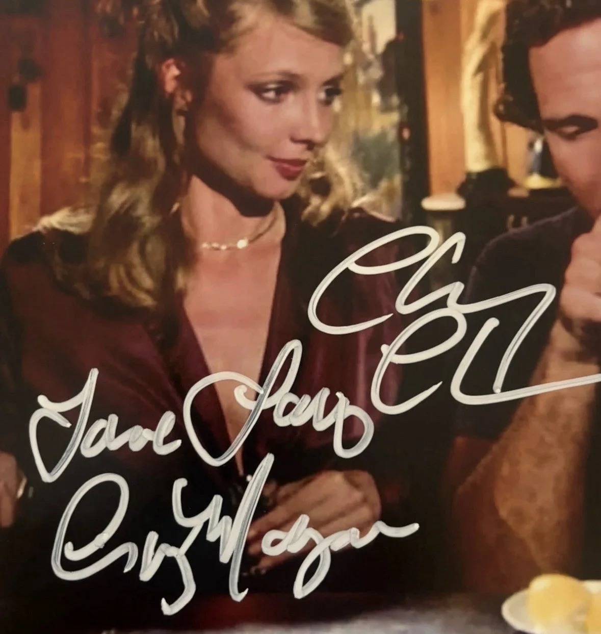 Chevy Chase, Cindy Morgan — Chevy Chase And Cindy Morgan Signed Autographed 8x10 Photo W/COA JSA, изображение 2