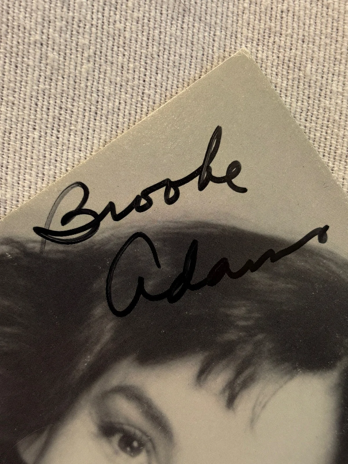 Brooke Adams — Brooke Adams – Signed 4” x 5½” Autographed B/W photo, изображение 2