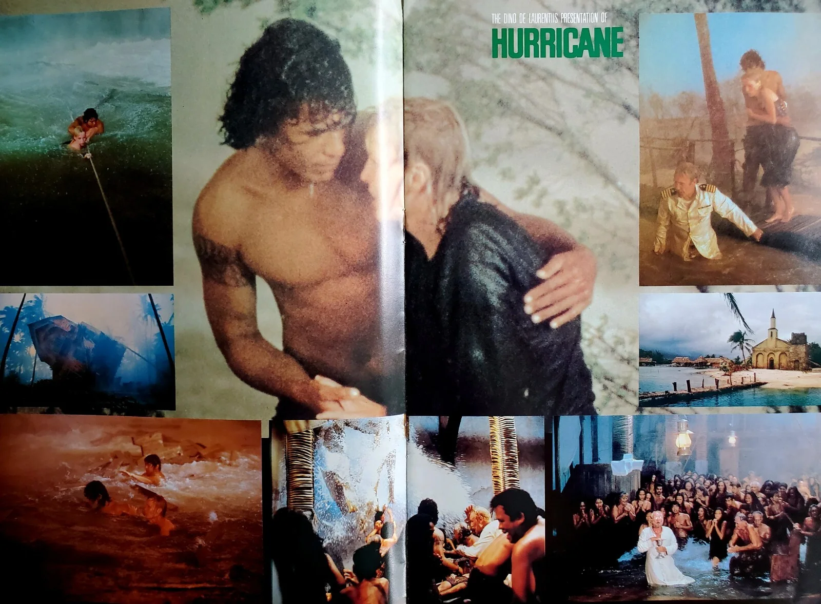 HURRICANE - VINTAGE ORIGINAL 1979 SOUVENIR BROCHURE - MIA FARROW - JAPAN, изображение 5