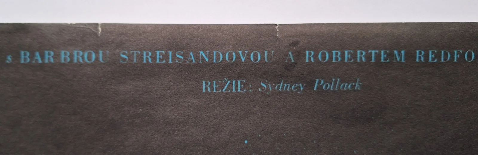 THE WAY WE WERE, BARBRA STREISAND, A3 CZECH MOVIE POSTER, DIMITRIJ KADRNOZKA, изображение 3