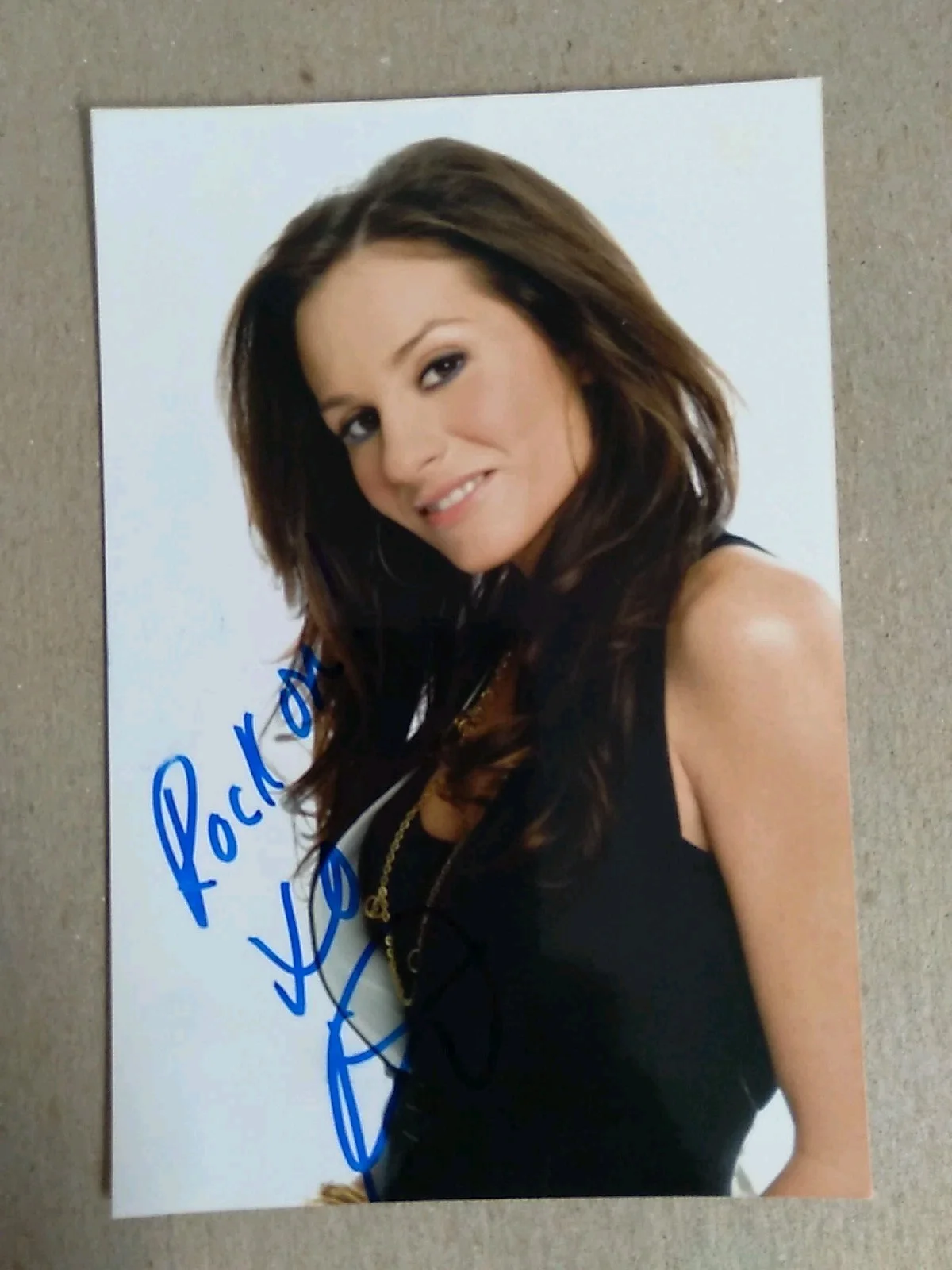 Kara DioGuardi Music Producer And Songwriter Autographed 6x4 Photo Signed, изображение 2