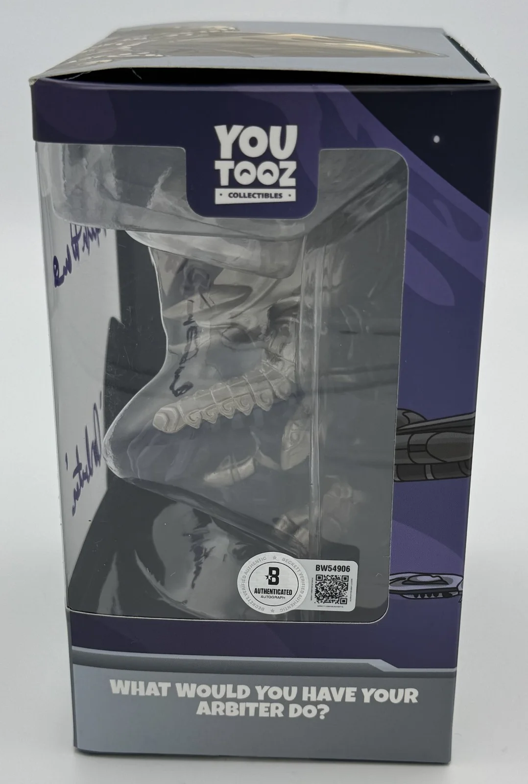 Keith David — Keith David Signed Halo Arbiter Youtooz vinyl figure #5 autograph BAS K6, изображение 2
