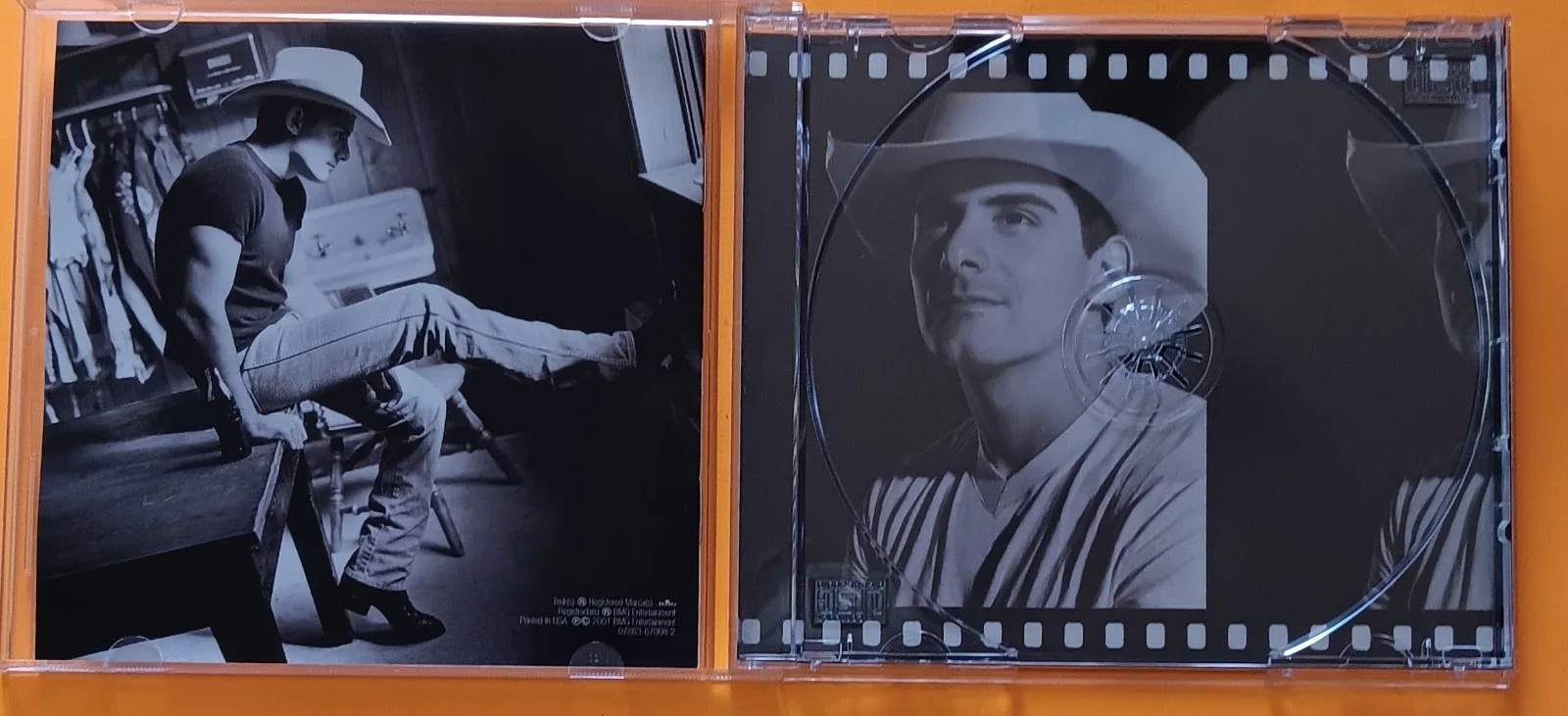 Brad Paisley Part II 2001 Autographed CD, image 2