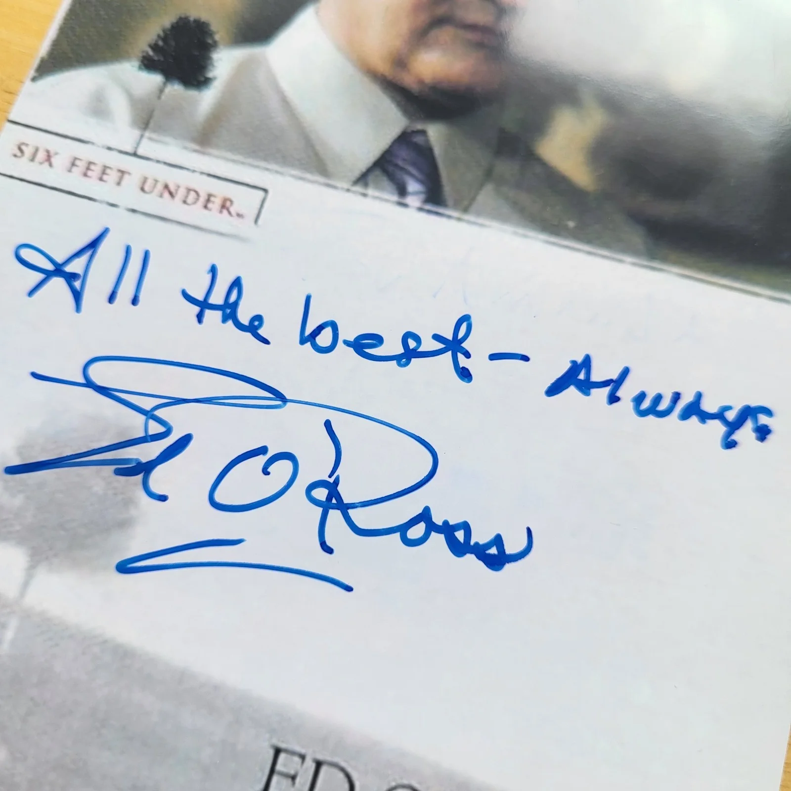Ed O'Ross — Ed O'Ross Six Feet Under Hand Signed 4x6 Autograph Photo Seinfeld, изображение 2