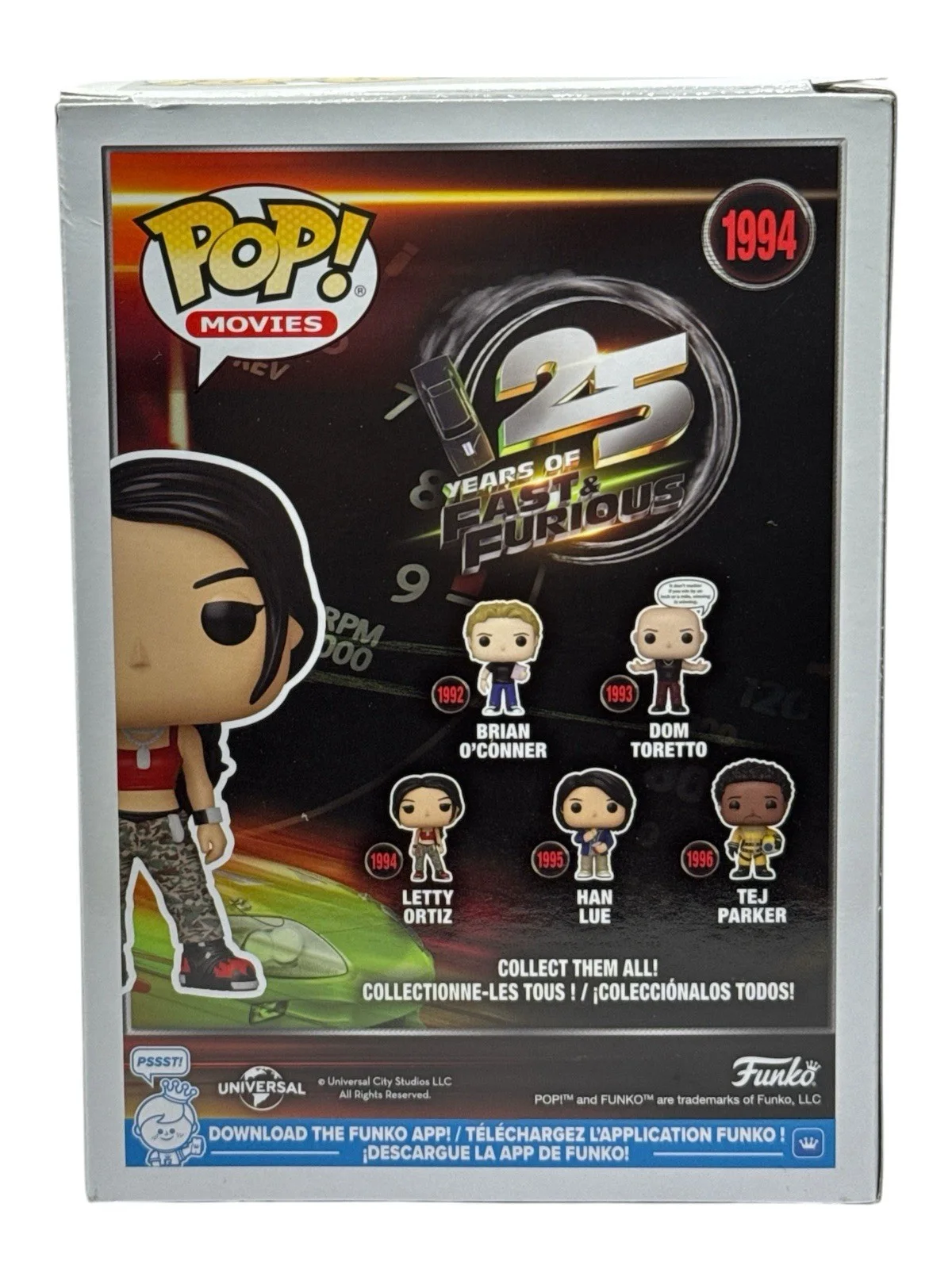 Michelle Rodriguez — Michelle Rodriguez Signed Fast & Furious Letty Ortiz Funko Pop Beckett COA, image 2