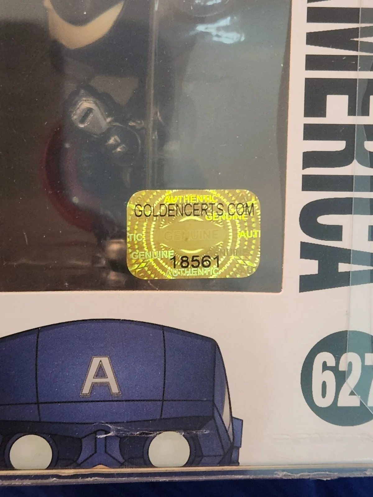 Chris Evans — Chris Evans Autographed Captain America Funko Pop With Certification, image 5