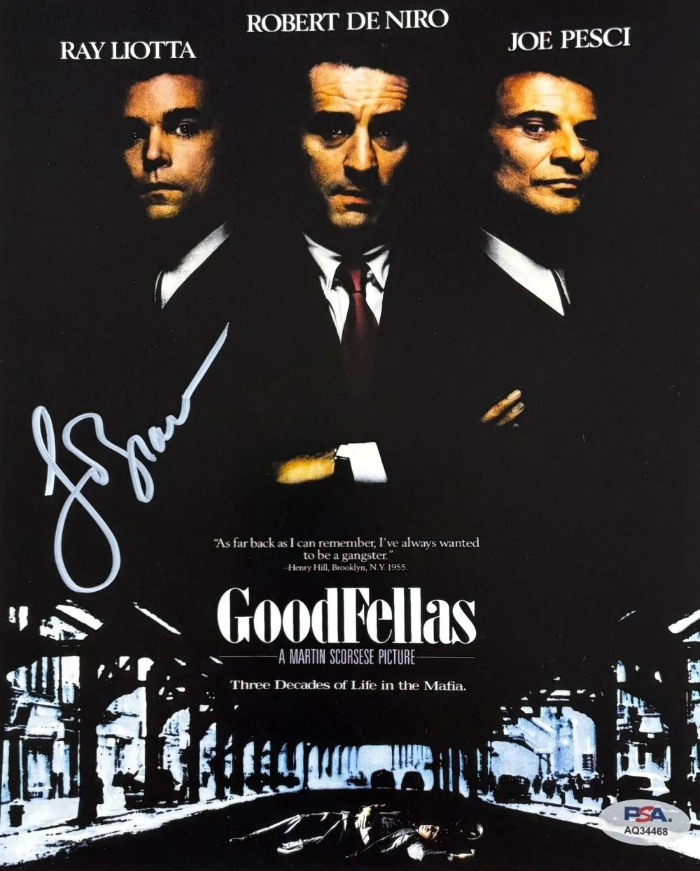 Lorraine Bracco — Lorraine Bracco Signed 8x10 Goodfellas Photo PSA/DNA